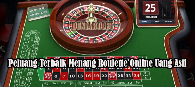 Peluang Terbaik Menang Roulette Online Uang Asli